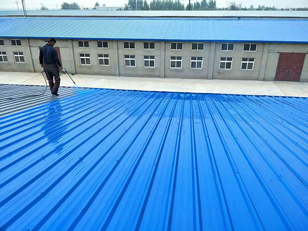 山亭 彩钢瓦喷漆翻新工业厂房、仓库